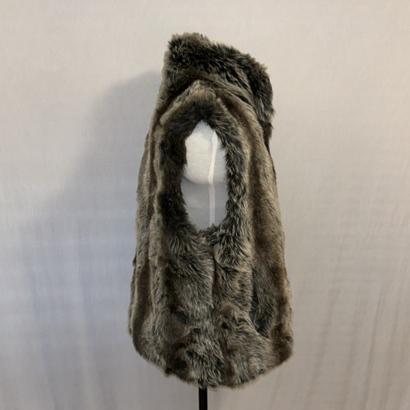 Blassport Reversible Faux Fur/Leather Jacket Medium - Picture 3 of 11